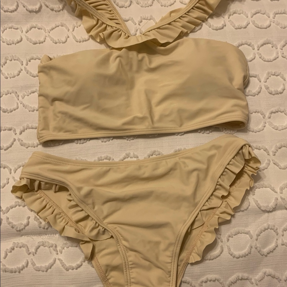 Never worn beige/tan bikini